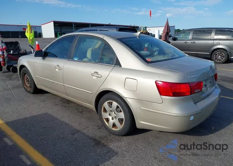 2009 Hyundai Sonata Gls z USA, uszkodzony, nr VIN 5NPET46C19H441111